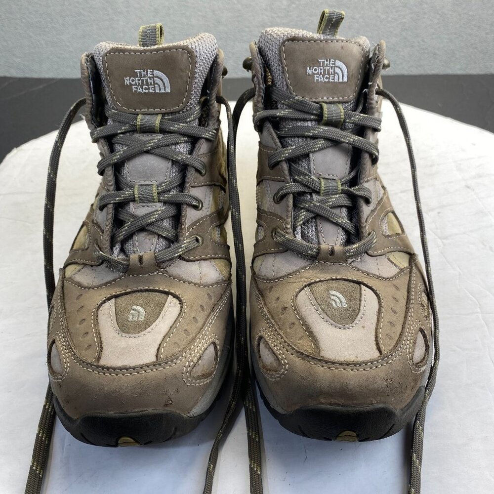 The North Face Brown/YELLOW Winter Boots Style ABF959E Women Size 10